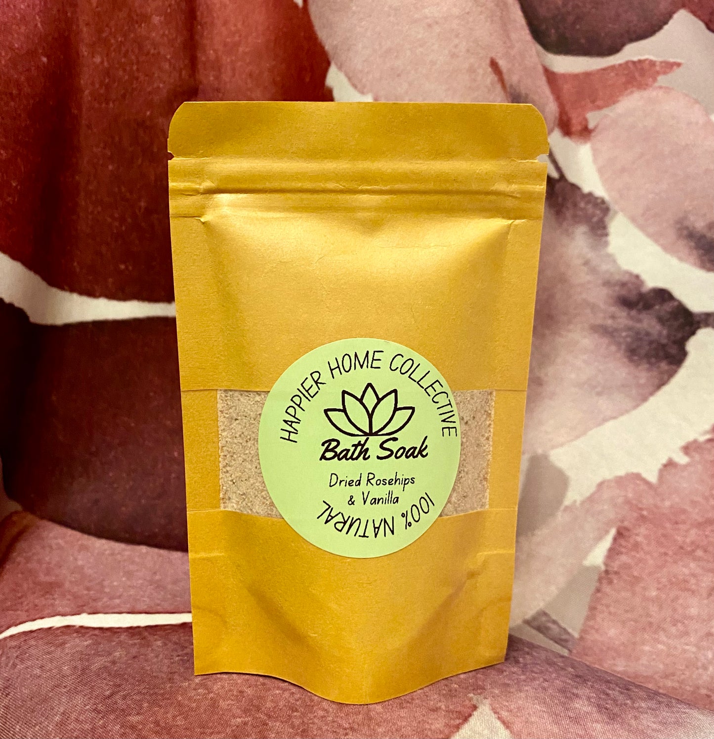 All Natural Floral Bath Soak Bag