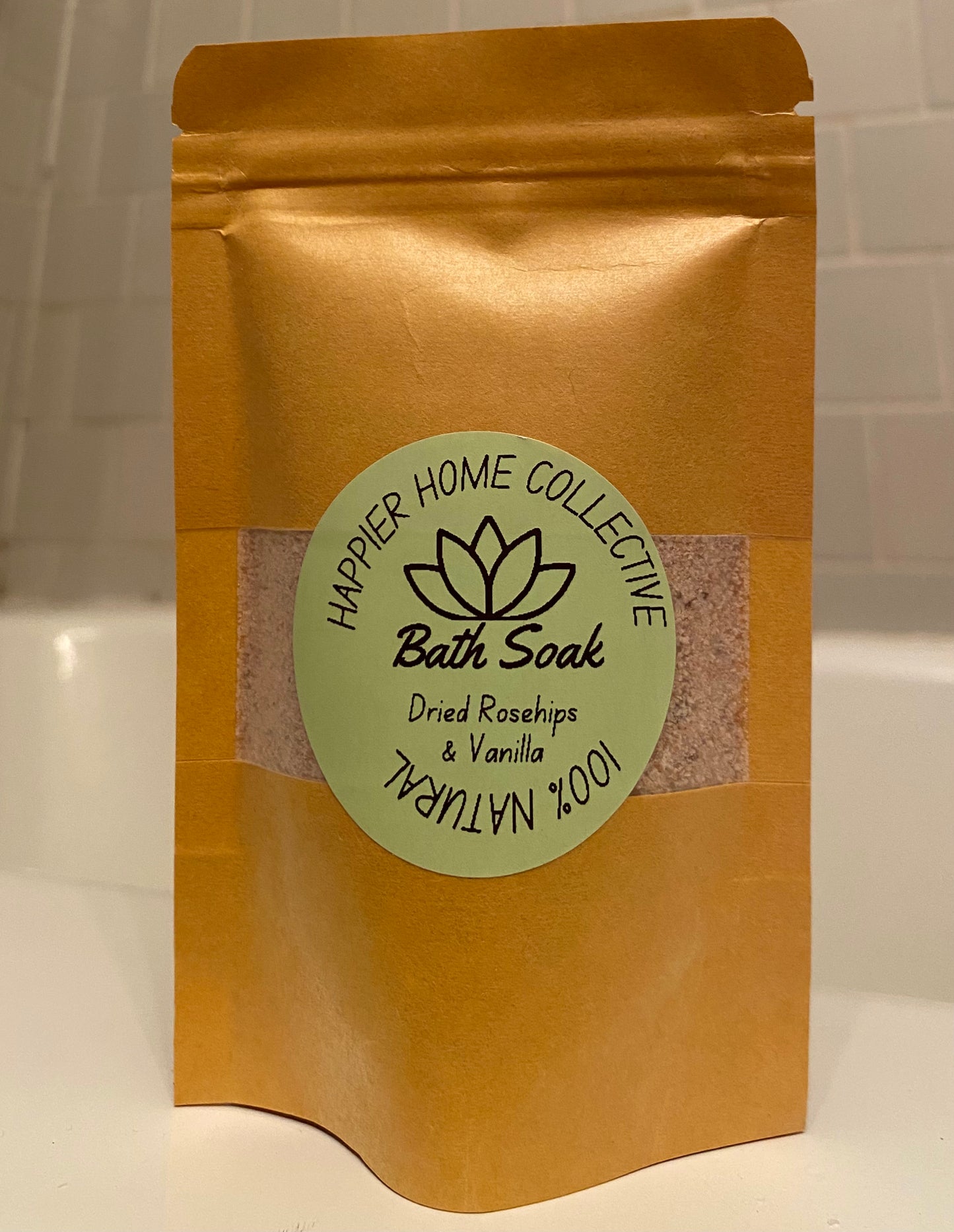 All Natural Floral Bath Soak Bag