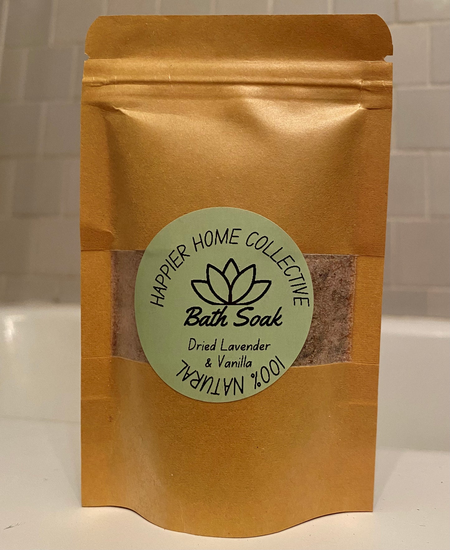 All Natural Floral Bath Soak Bag