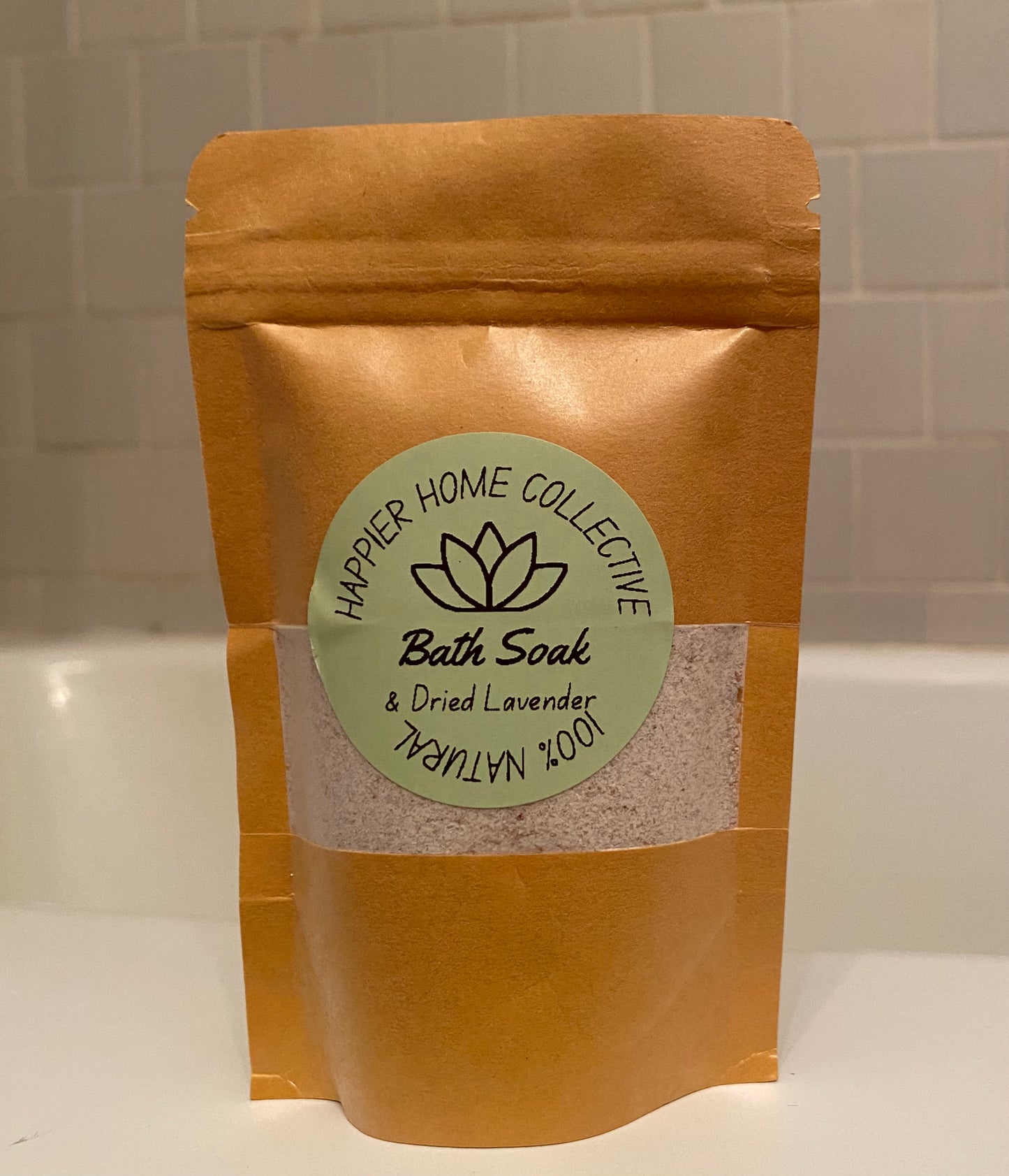 All Natural Floral Bath Soak Bag