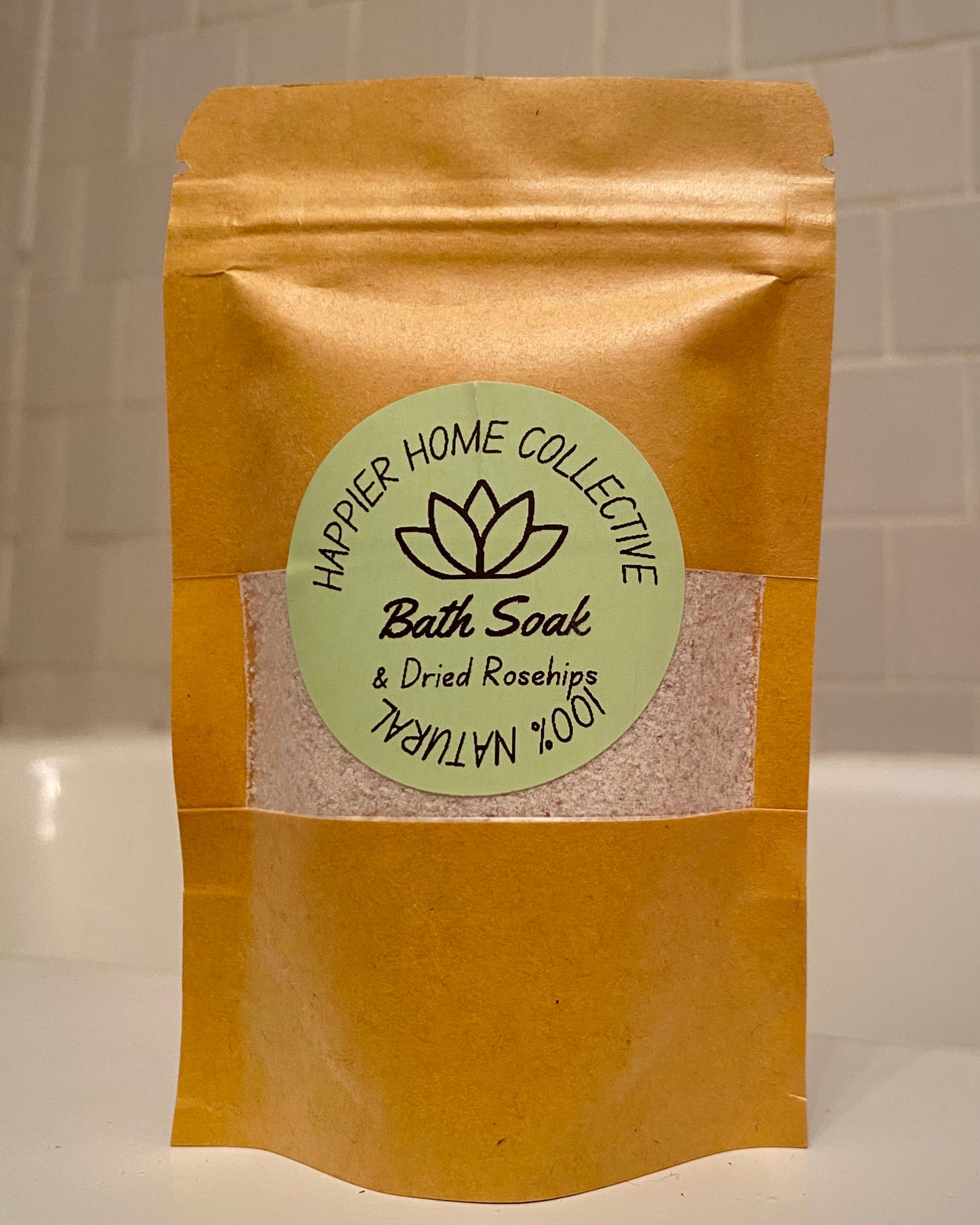 All Natural Floral Bath Soak Bag