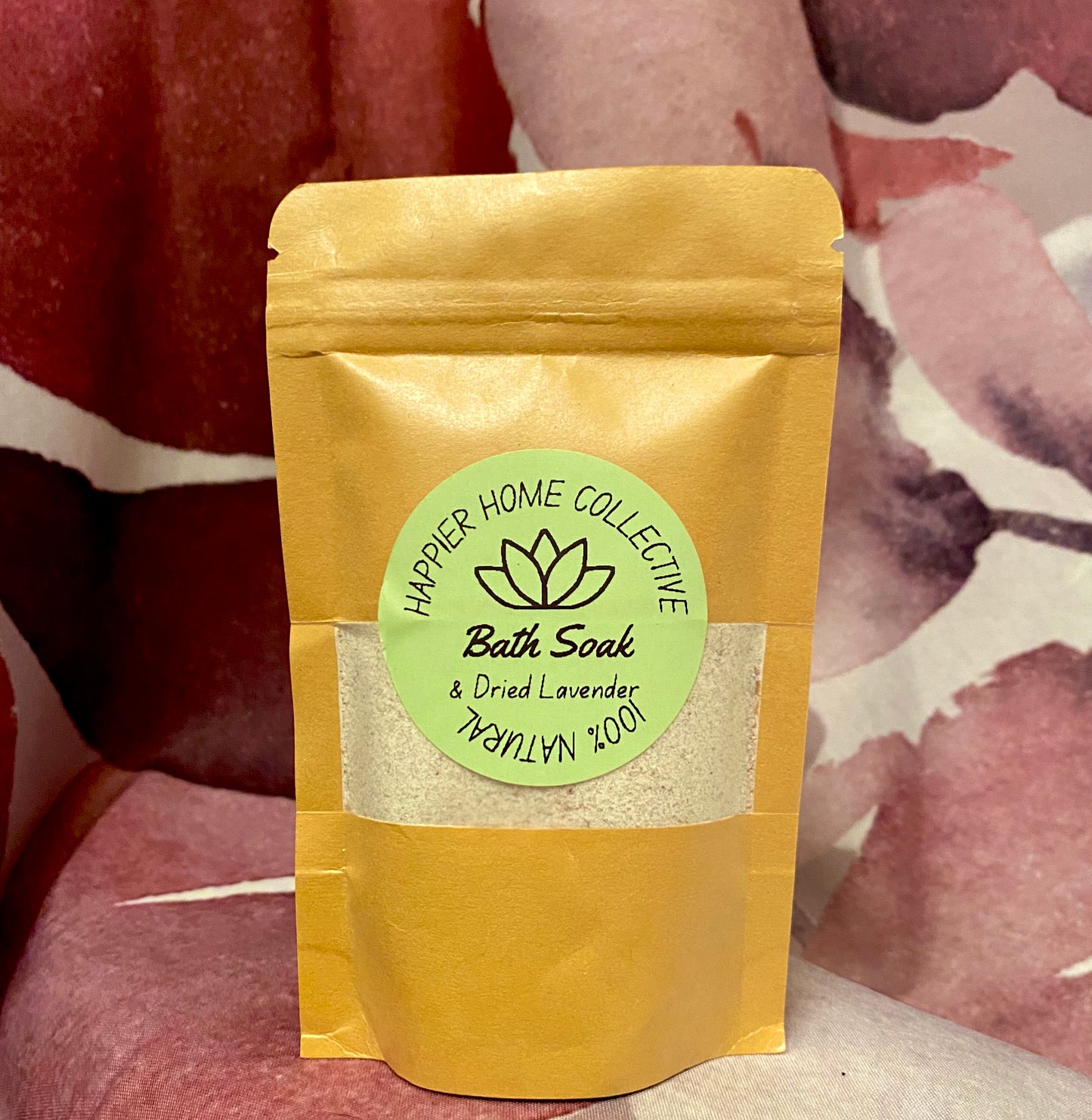 All Natural Floral Bath Soak Bag