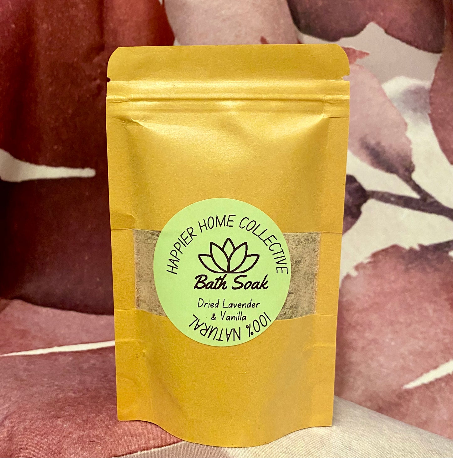 All Natural Floral Bath Soak Bag